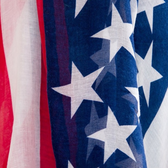 Red, White, & Blue Longbody Kimono - Picture 3 of 5